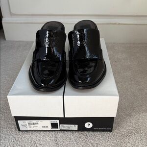 Dolce Vita Glossy Black Loafers